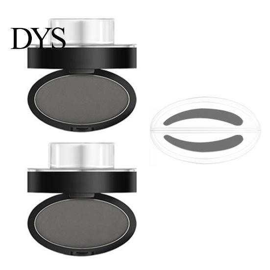 Waterproof Brow Powder Seal 1/2Pcs 6G Eyebrow Stamp Natural Long Lasting Smudge-proof Lazy Shape Women Girls Beginner Makeup Tools