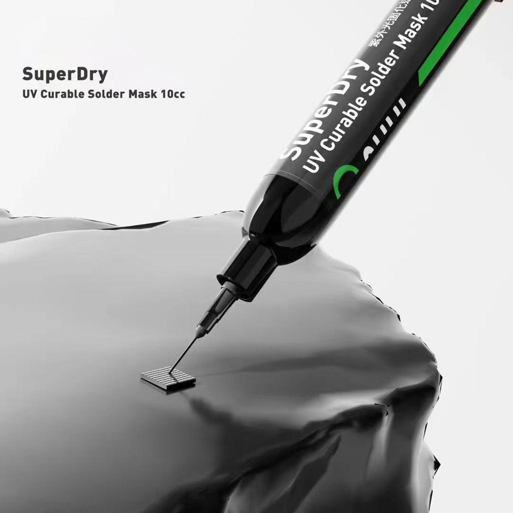 SC55 Hurtigtørkende Herdbar Loddemaske 10CC For Telefonreparasjon Hoppende Ledning Hurtigtørkende Herding SveisePastaer Fluks Olje Verktøy