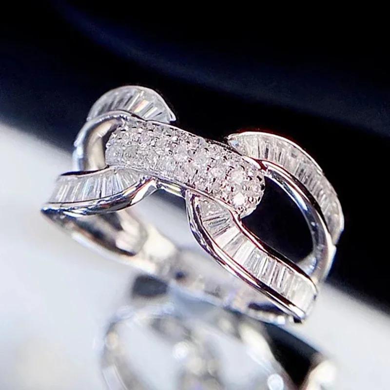 2026 Creative Design Women s Wedding Ring Design Sense Fashion Gift Finger Accessories Engagement Party Style Women s Zircon 6