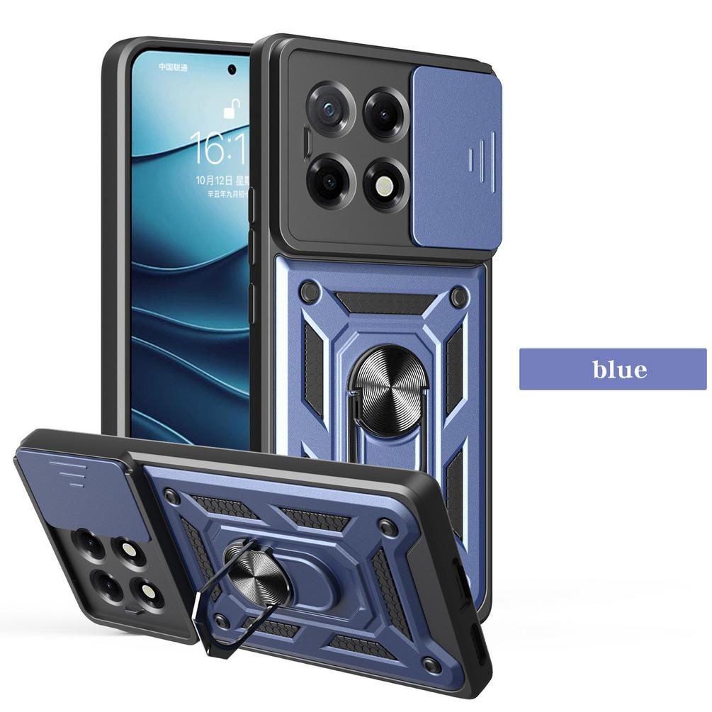 Camera Protect Case for Tecno Camon 30S Camon30 Premier Camon 30 Pro 20 Pro 19 18 18P Armor Hybrid Metal Ring Holder Back Cover