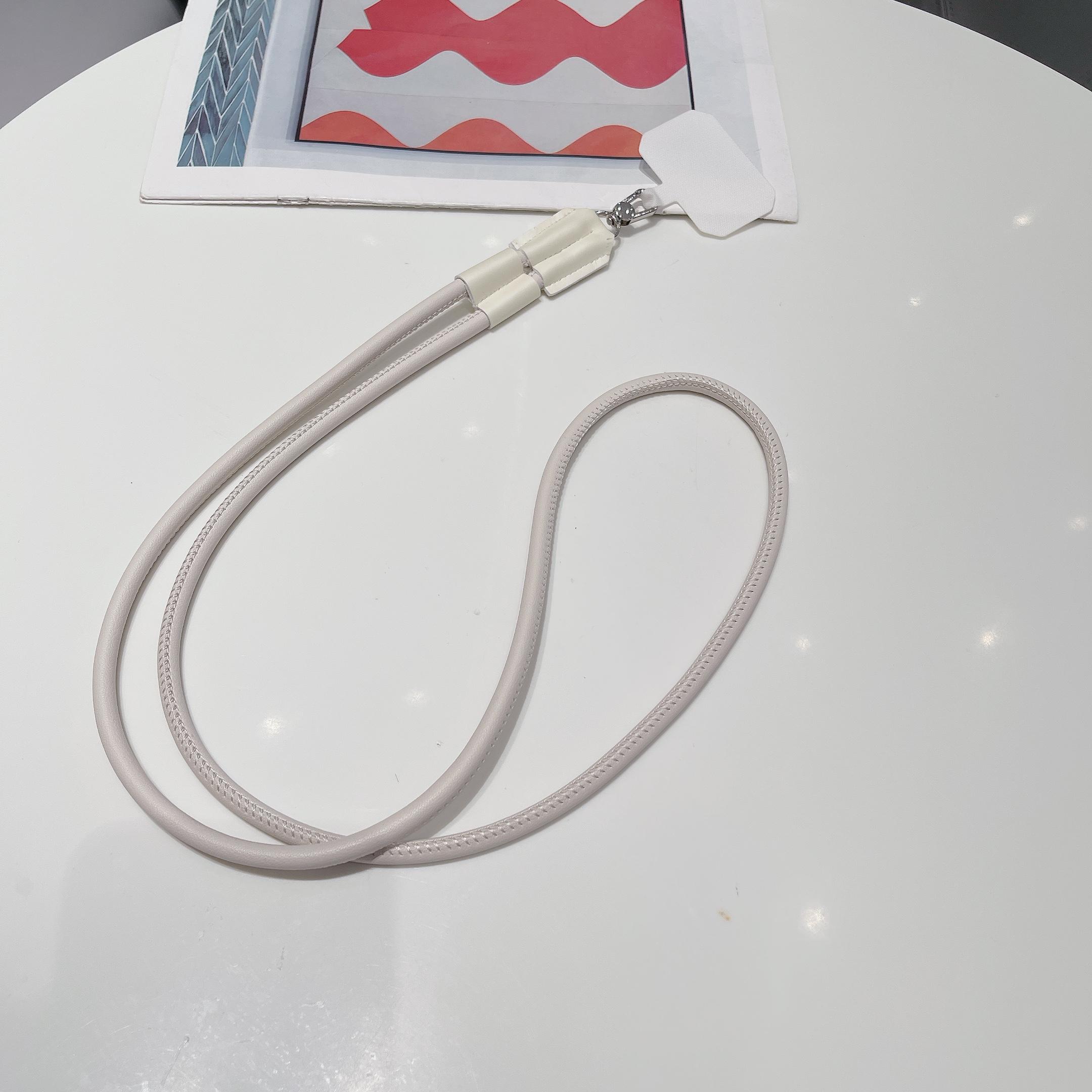 

Universal Crossbody Leather Strap Chain For Smart Mobile Phone Case iPhone 120CM Sports Leather Colorful Nylon Single Cord Rope Universal Strap