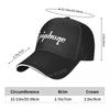 New Popular Epiphone Guitars Logo Unisex Baseball Cap Fashion Brand Guitar Lover Hat Unisex Women Adjustable Music Cap