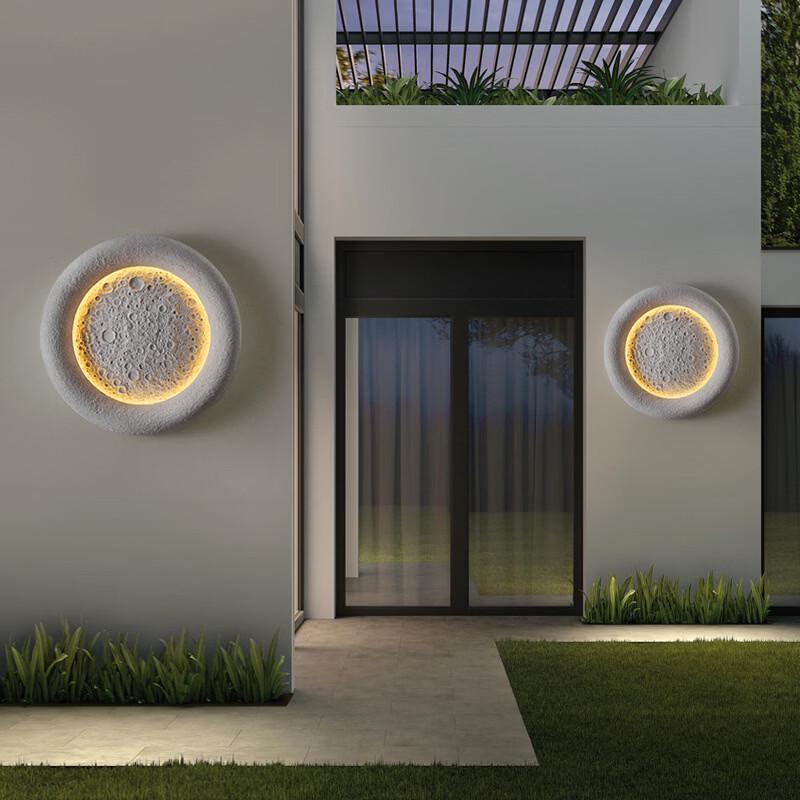 Moon Garden Outdoor Wall Light