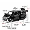 1:32 Scale Alphard LAND CRUISER Toy Car Model Alloy Diecast Sound Light Pull Back Simulation Vehicle Models Boy Collectible Gift