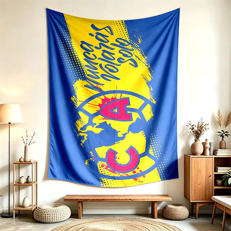 Club America (1) Tapestry Suitable For Decorating Homes Dorms And Bedrooms Soft To The Touch And A Perfect Gift For Friends And Family