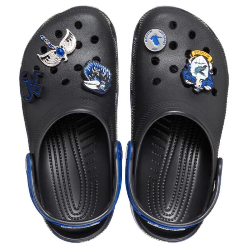 Crocs EVA Versatile Stylish and Comfortable Hole Shoes Unisex Black, Blue and Grey