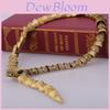 Collana a Catena Serpente Animale con Ciondolo in Lega per Stile Gioielli Retro Vintage