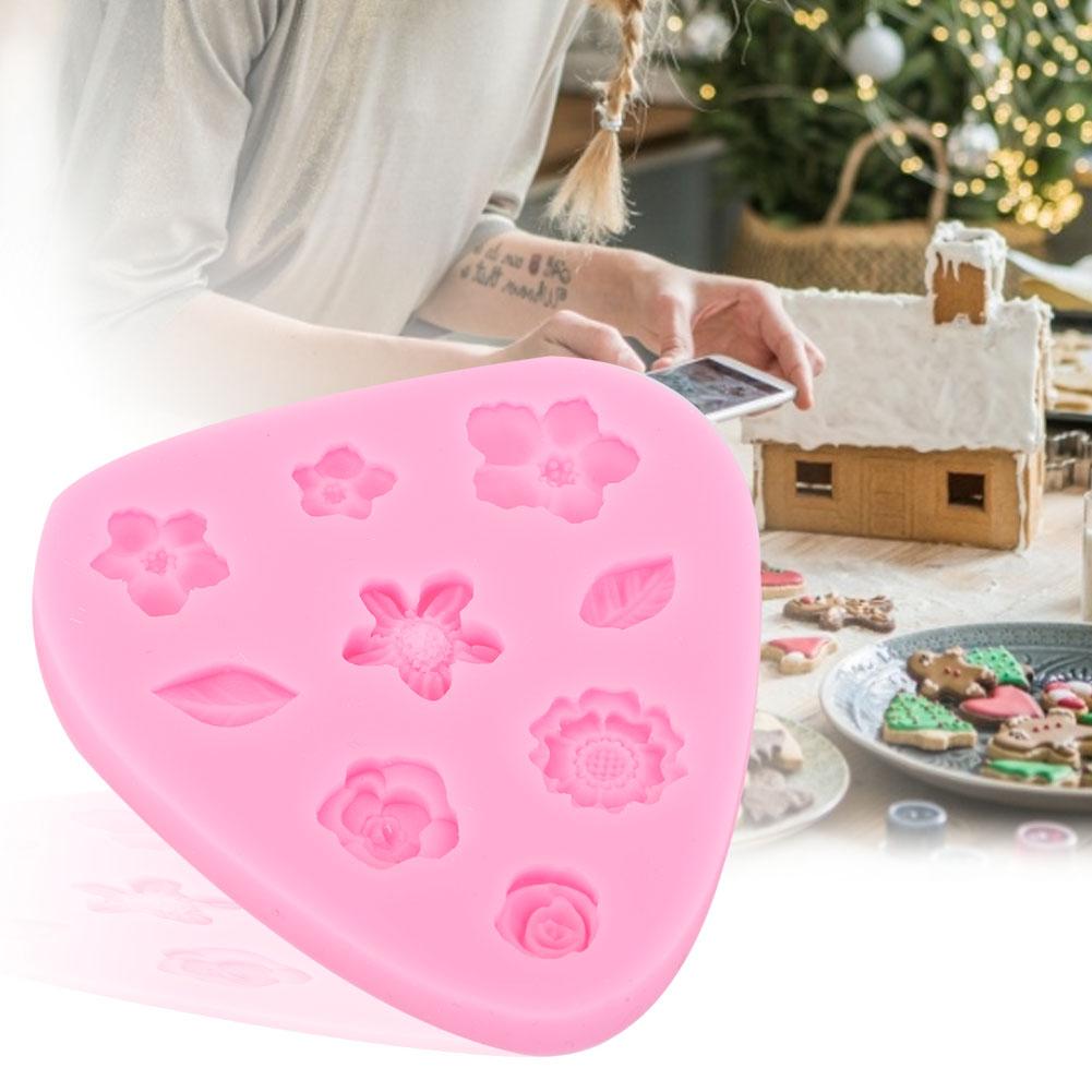 Buy Homemade Flower Shape Cake Mold Silica Gel Molds Cake Fondant Maker