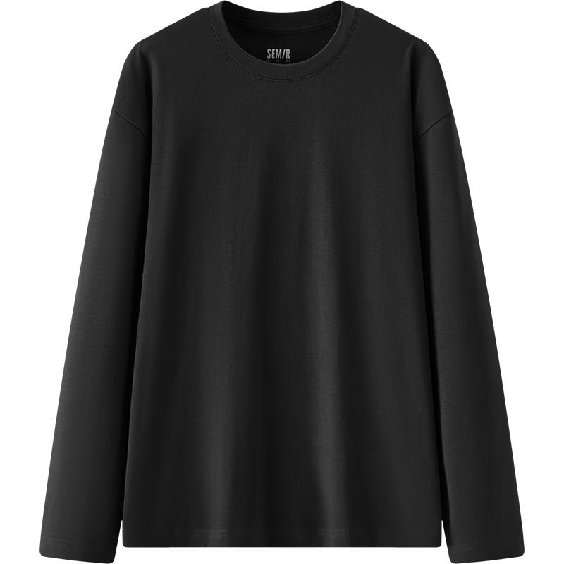 Semir Pure Cotton Solid Color Long-Sleeve T-Shirt (Couple Style)