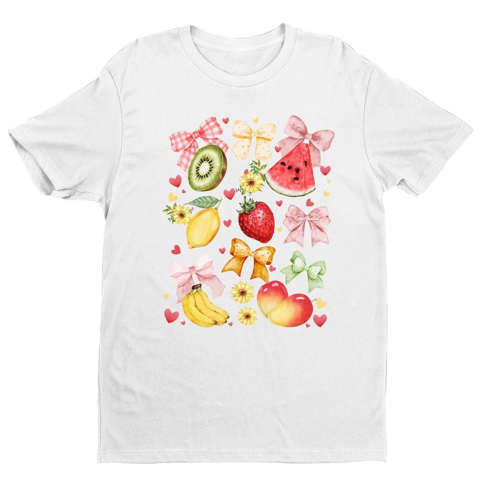 Fruit Shirt Botanical Shirt Cottagecore Clothing Vegan Shirt Garden T-Shirt S