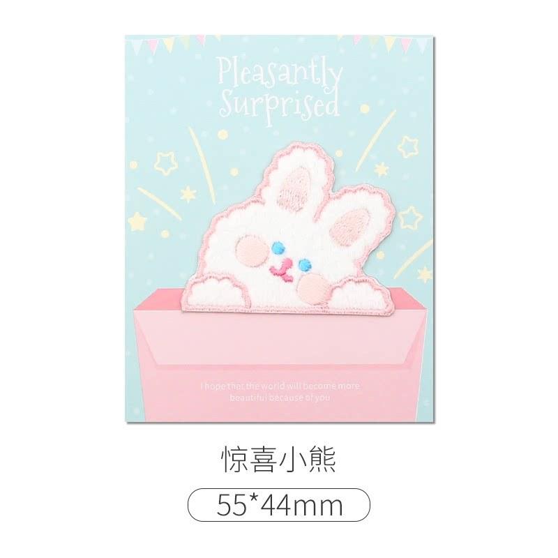 Cartoon Embroidery Cloth Sticker, Children'S Cute Clothes, Hole Patch Sticker, Bag Decoration Pattern Repair Subsidy