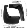 For Peugeot 508 2nd 2 Gen 2019 2020 2025 2025 Mud Flaps Front Rear Mudguards Splash Fender Wheels Guard Car Accessories