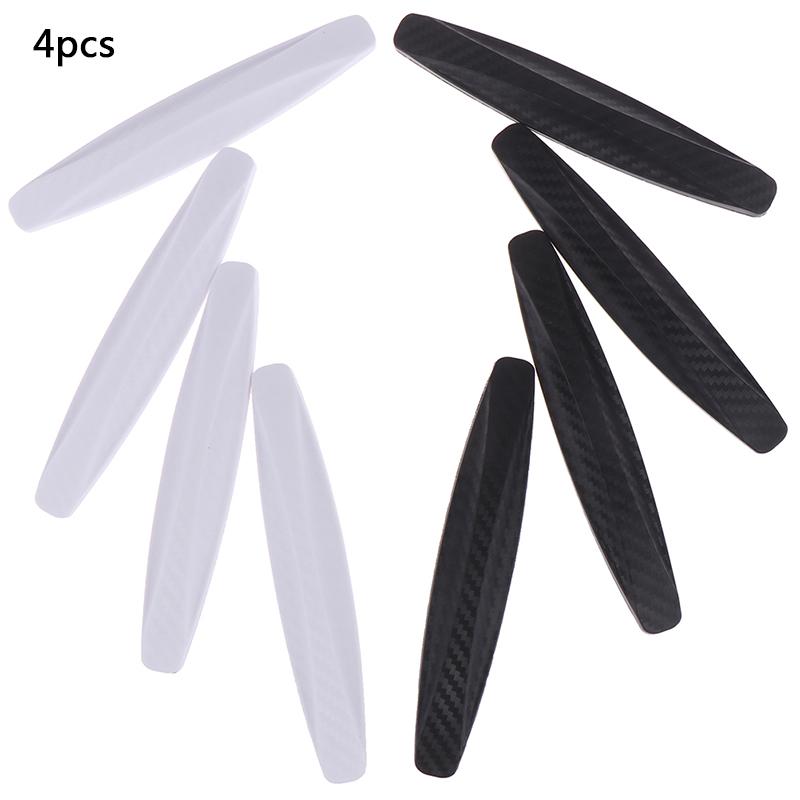 4/Pcs Car Door Protector Soft Guard Edge Corner Buffer Molding Protection Strip