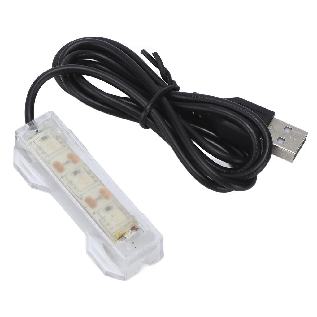 Aquarium Light USB Charging Plastic Fish Tank LED Light for Aquatic Plants Landscape