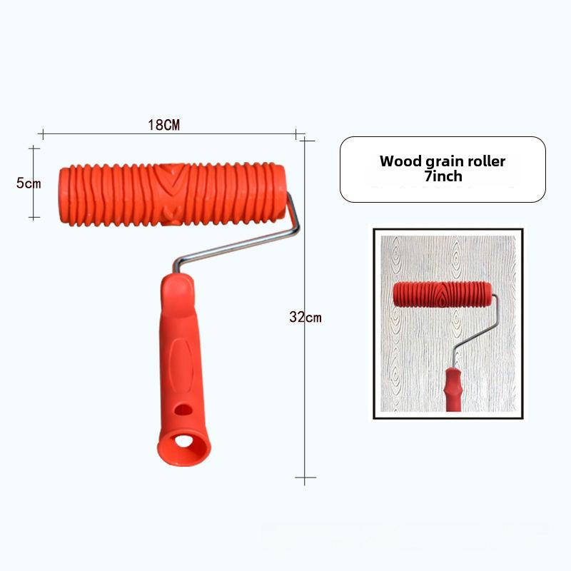 

Валик с рисунком под дерево - Инструмент для рисования с имитацией резины