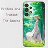 V-Violet E-Evergarden Phone Case For Samsung Galaxy A91,A80,A73,A72 ,A71,A53A52,A32 ,A31A22,A21s,A20,Black Cover
