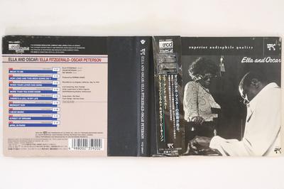 CD ELLA FITZGERALD, OSCAR PETERSON - Ella And Oscar VICJ60097 PABLO RECORDS 1997 Japan Obi Jazz Used