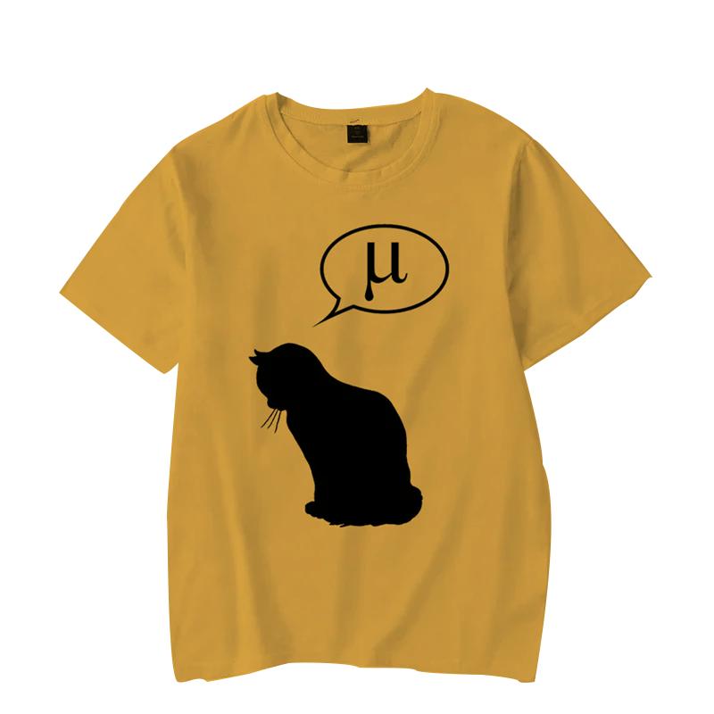 

Физика кошек и коэффициент трения Мужские футболки Уличная одежда в стиле хип-хоп Большие топы для мужчин и женщин Футболки унисекс 4XL