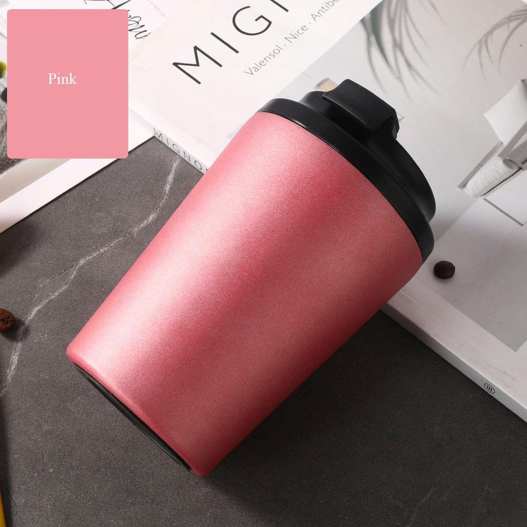Insulated Water Bottles Stainless Steel Coffee Cup Water Bottles Coffee Cups with Lid Coffee Mug Cafe Cup Bottle