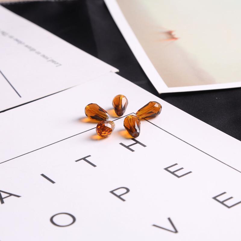 Premium Teardrop Faceted Crystal Beads for DIY Jewelry Making