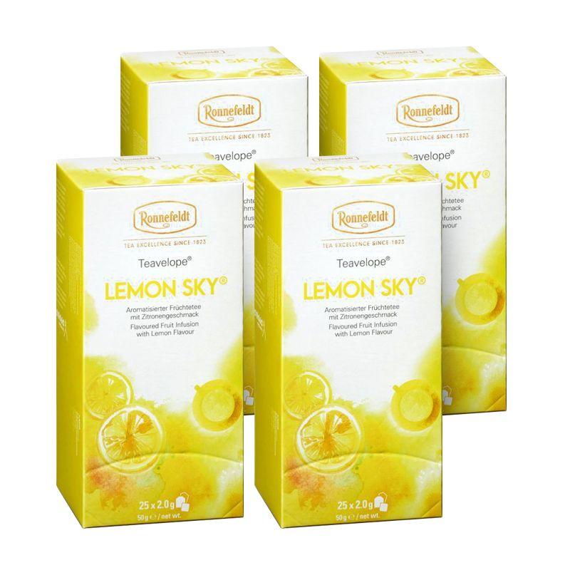 Ronnefeldt Lemon Sky Tea 25 Tea Bags x 4 Pack