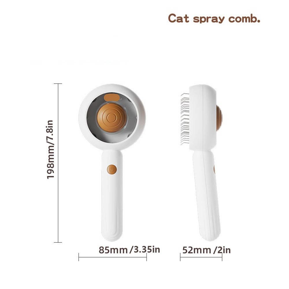 Health Protection Pet Spray Hair Comb Hair Removal Steam Spray Hair Remover  Pet Care