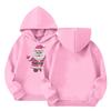 Children's Hoodies Loose Solid Color Hooded Sports Shirt Fashionable Sports Shirt