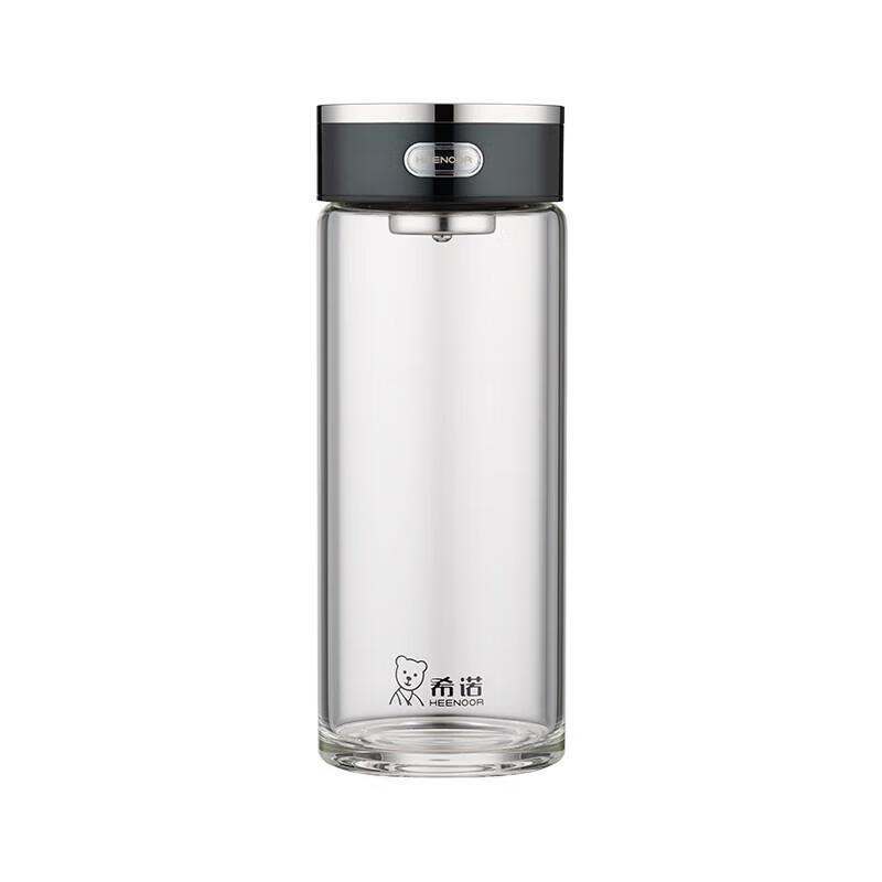HEENOOR Single-Layer Glass Tea Infuser Bottle