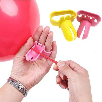 5 Stück Luftballons Knotenclip Ballonbindewerkzeug Ballonbindewerkzeug Gerät Schneller Sparen Sie Zeit für die Dekoration von Partys und Hochzeiten Geburtstagen