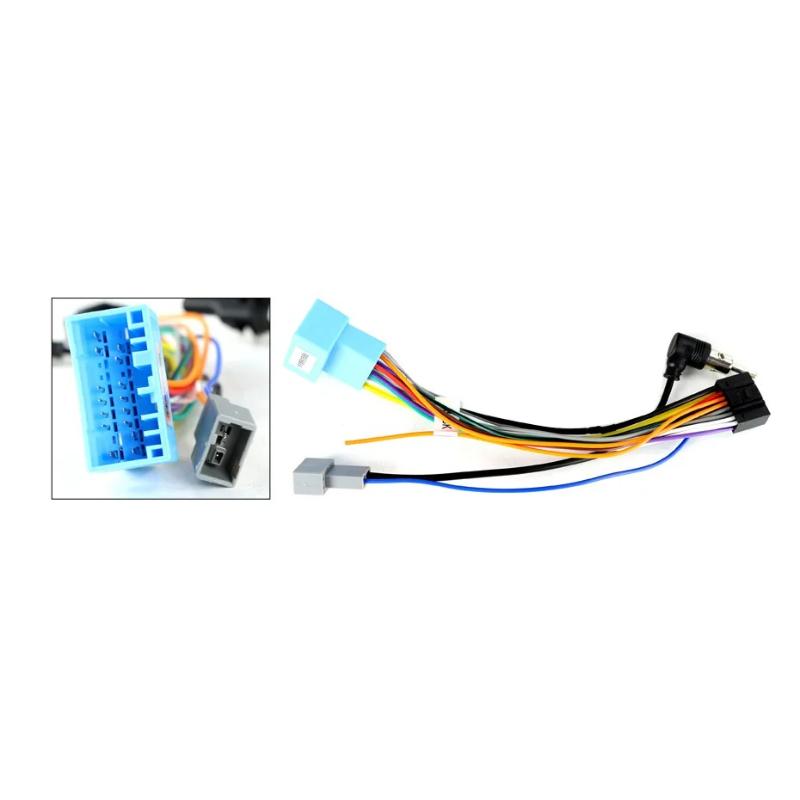 2 DIN Car Radio Fascia for Suzuki Grand Vitara 2005-2015 Frame Adapter Panel Dash Mounting Frame Power Cable Canbus