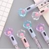 School Suppleis LED Crystal Black Ink Quicksand Pen Signing Pen Luminous Gel Pen Glitter Lights Pen