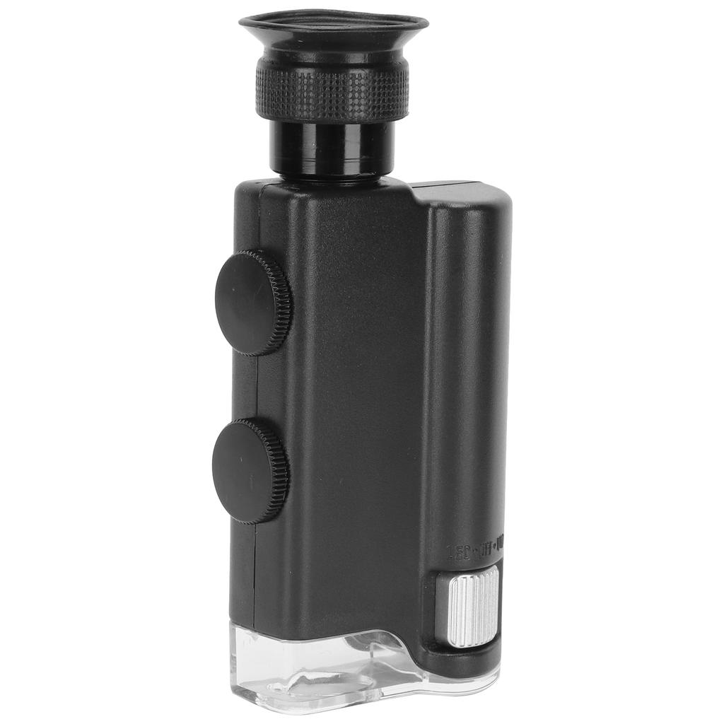 LED Currency Detector Lamp 200‑240X Jewelry Diamond Identification Magnifying Glass