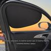 Seametal Car Side Window Sunshade Protection Foldable Auto Sun Shade Cover Front Rear Side Window Shield Car Sun Uv Blocking