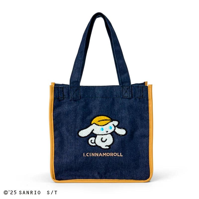 Sanrio I.CINNAMOROLL Sagara Embroidered Tote Bag ( Blue ) Japan NEW