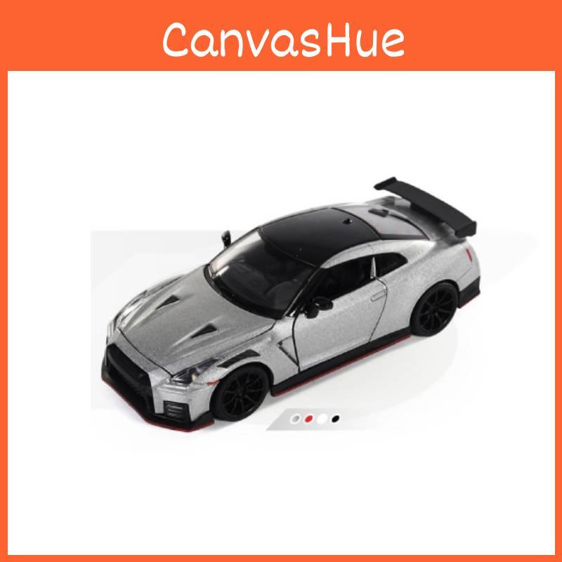 Model Alloy Car Gtr R35 Nismo With Sound Light Design For Kids Gift