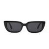 Glasses 95137 Square Small Frame Tortoiseshell Sunglasses Women'S Retro Matte Tea Sunglasses Men