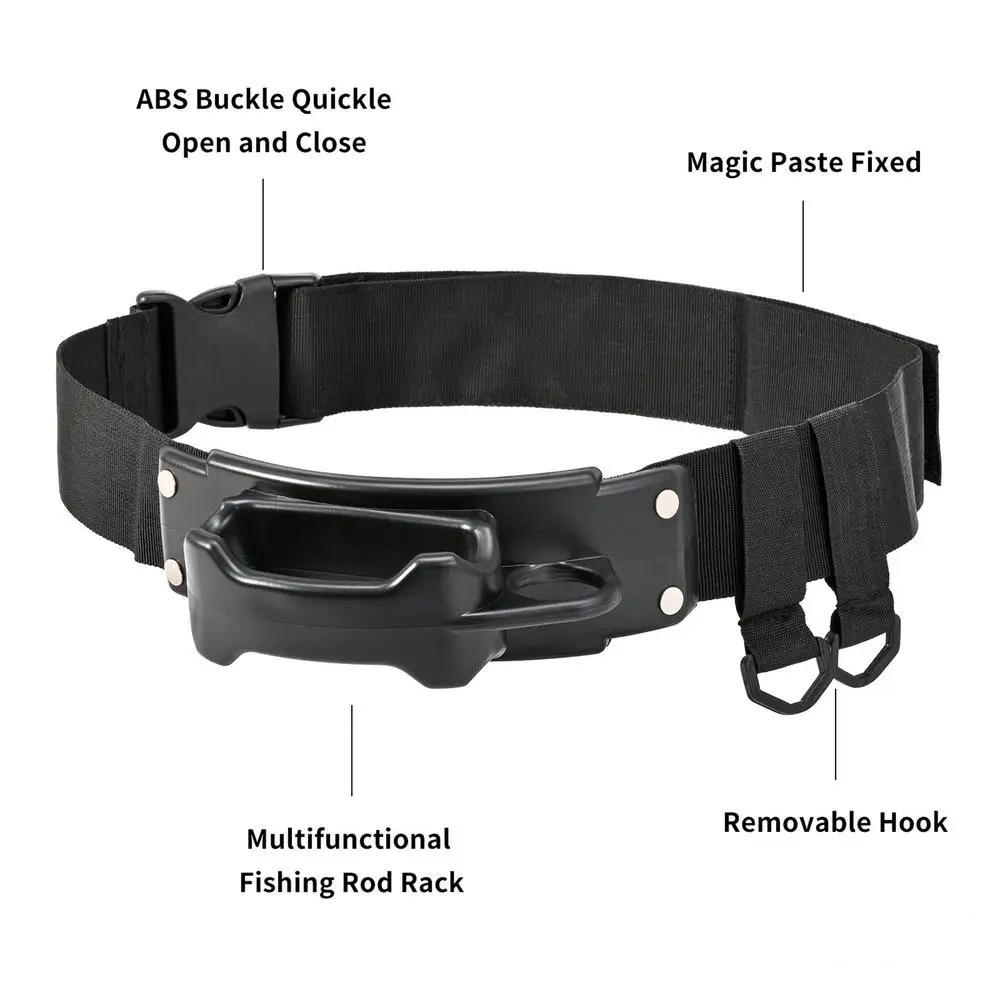 Angelzubehör Hüftrutenhalter Verstellbarer Gürtel Angelrutenhaltergürtel Bootsangeln