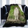 Meowl Cat Owl Brainrot Gen Meowl Blankets Fleece Autumn Portable Super Warm Throw Blankets for Home Office Plush Thin Quilt