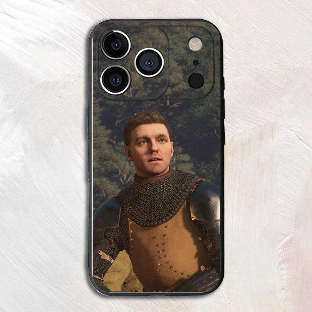 Game KCD Silicone Soft Phone Case For iPhone17,16,15,14,13,12 Pro Max Plus X XR SE Cover