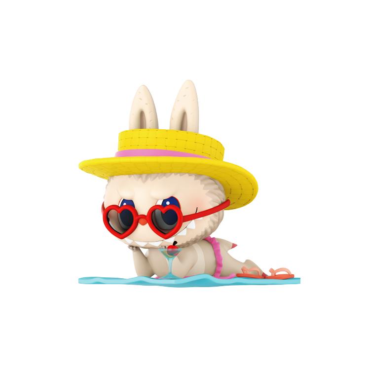 New POP MART LABUBU Beach Trendy Figures 14cm 210700319