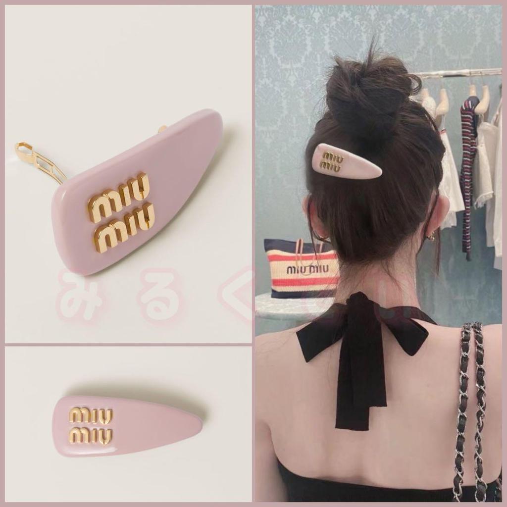 [USED] Miu Miu hairpin, pink