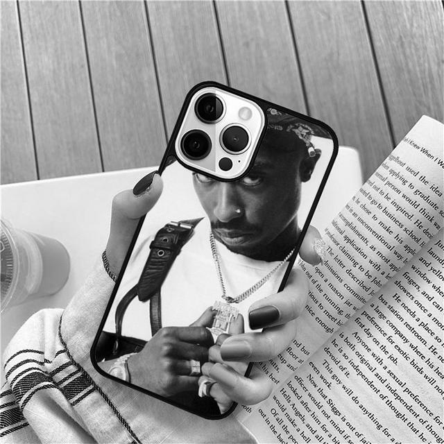 Tupac 2pac Phone Case Cover For iPhone 17 Air 15 16 14 13 12 Pro Max 11 Pro Max Plus Coque Shell
