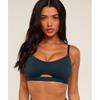 Gymshark Balcony Peekaboo Sports Bra Deep Petrol Blue B4b6j Udrl