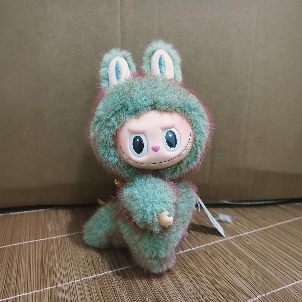 Labubu Green VL Plush Vinyl Doll Pendant