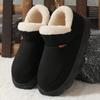 Unisex Zimowe Buty Pluszowe Ciepłe Płaskie Męskie Damskie Kapcie Domowe Puszyste Męskie Bawełniane Przytulne Buty Moda Casual Futro Pluszowe