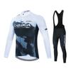 Hiru Pro Team Autumn Bib Pants Ropa Ciclismo Clothing Bike Uniform Men Bicycle Clothes Mailllot 2026  Long Sleeved Breathable Cycling Suit Set
