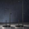 Metal Spool Holder with Thread Guide Hook Stable Adjustable Stand Standing Upright Post