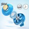 Wearable Fan for Outdoors Portable Silent Mini Bladeless Electric 3-Level Adjustable Wind Clip-On Shirt Waist Bag Hands-Free Cooling Device