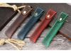 Genuine Leather Handmade Retro Pen Sleeve - Personalized Fountain Pen Case & Creative Gift