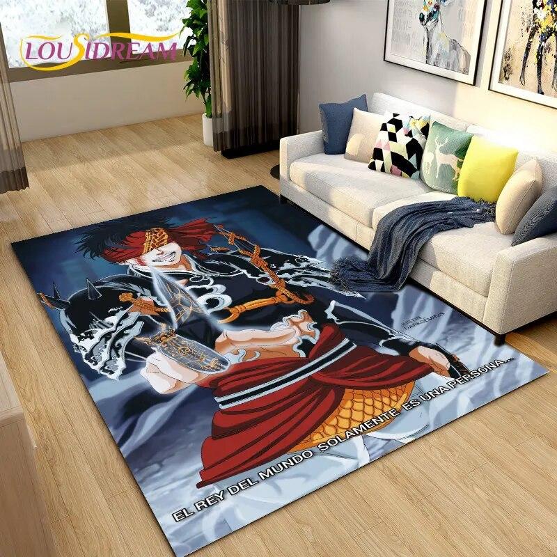 Record of Ragnarok, Cartoon Anime Area Rug,Carpet Rug for Living Room Bedroom Sofa Doormat Decoration,Kids Non-slip Floor Mat